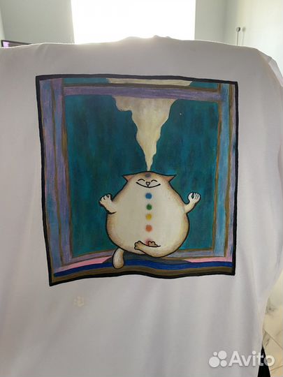 Роспись на одежде на заказ