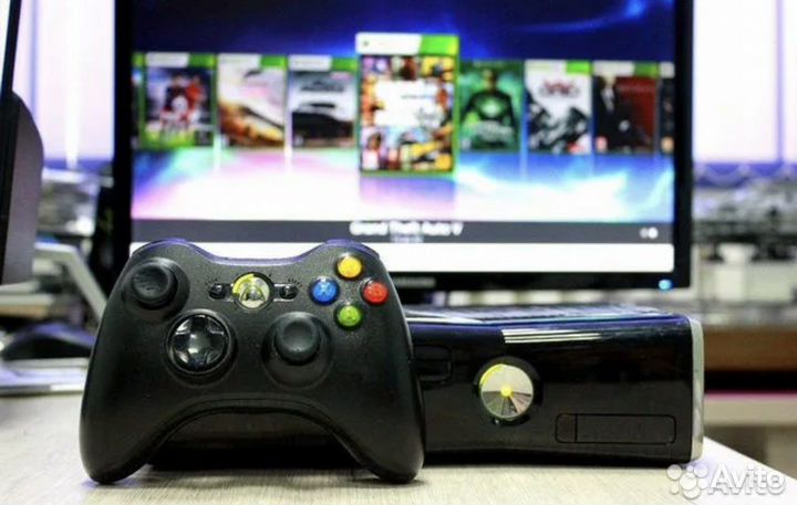 Прошитая Xbox 360 на 320гб Freboot + Lt