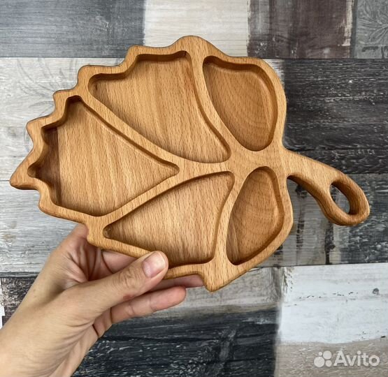 Тарелочки деревянные менажницы орешницы