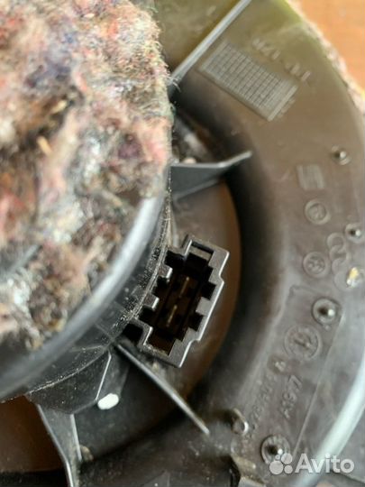 Мотор печки Skoda Fabia 2010