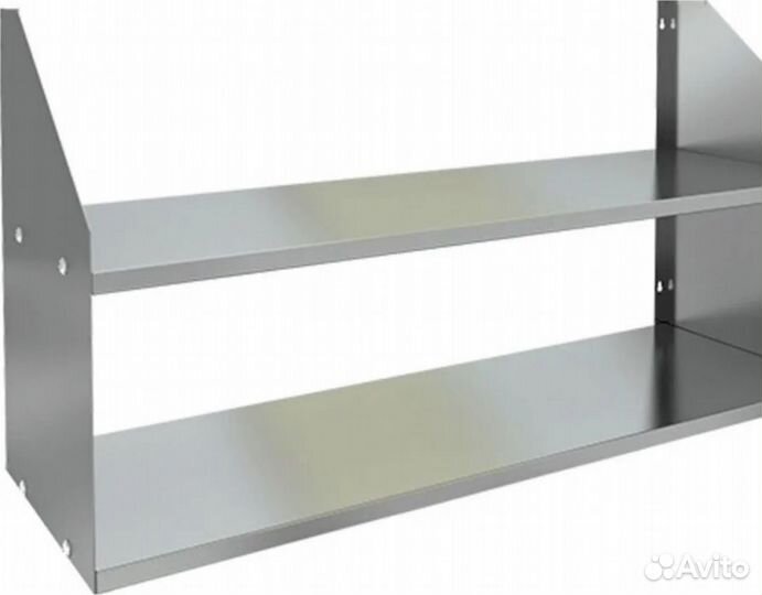 Полка настенная нержавеющая