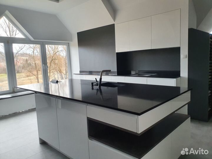 Столешница из искусственного камня (акрил, кварц)