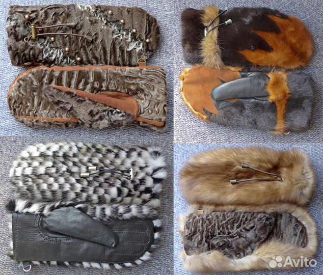 Все работы с натуральным мехом