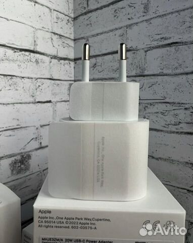 Блок питания (адаптер) 20w apple быстрая зарядка объявление продам