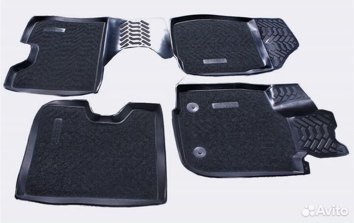 Коврики VW Passat (B6) (2005-2010) салон (Крепеж2)soft