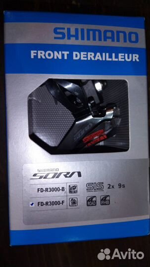 Передний переключатель shimano Sora R3000 2x9