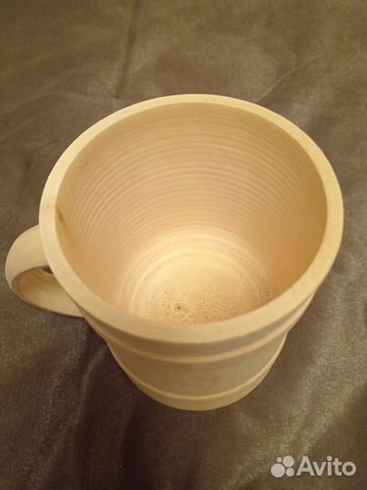 Кружка деревянная