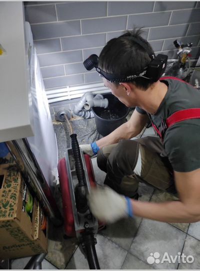 Прочистка канализации устранение засоров 24/7