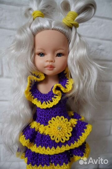 Платье для кукол паола рейна