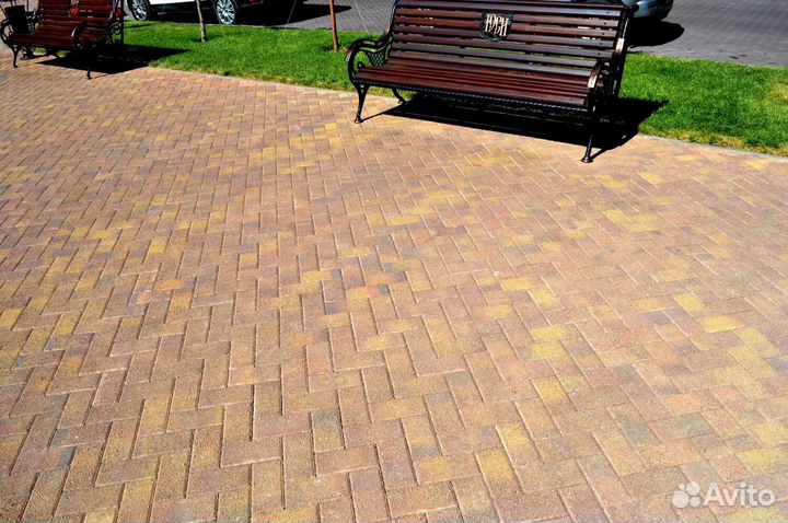 Тротуарная плитка, брусчатка в наличии