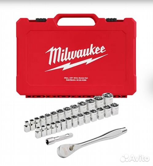 Набор инструментов Drive Ratchet & Socket milwauke