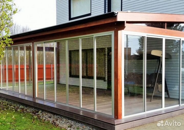 Алюминиевые витражи