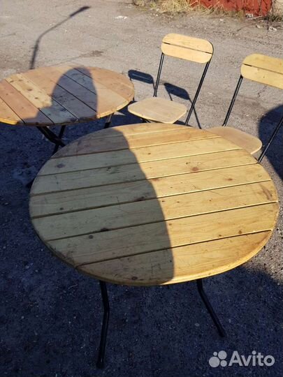 Стол в прокат складной и стулья для пикника