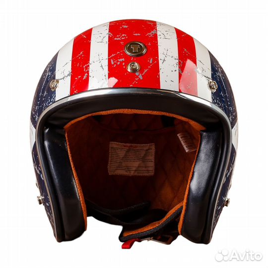 Мотошлем открытый 3/4 Torc T50 защитный мото шлем