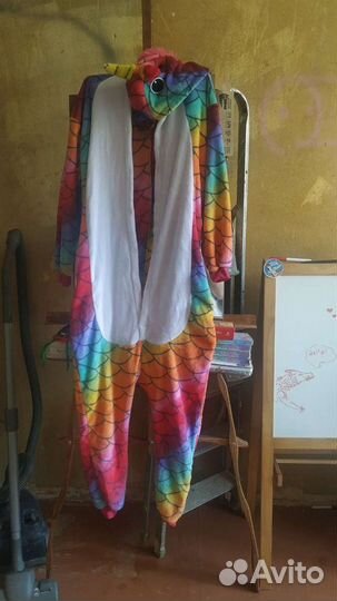 Кигуруми радужный единорог