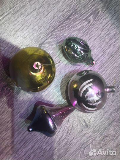Елочные игрушки СССР