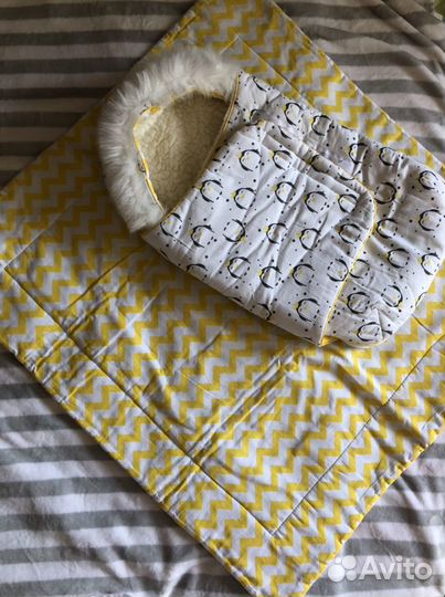 Конверт на выписку зимний