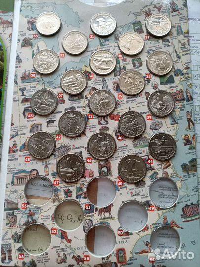 Квотеры США. Национальные парки соединённых штатов