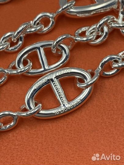 Hermes длинная цепь на шею