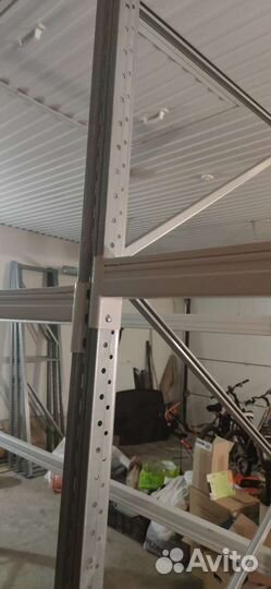 Стеллаж (рама+балки) для склада, гаража
