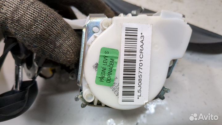 Ремень безопасности Skoda Fabia, 2013