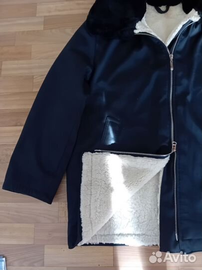 Куртка мужская зимняя р.66-68 тёплая новая