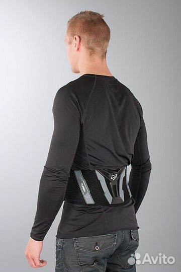 Защитный пояс Fox Turbo Belt, Черно-серый