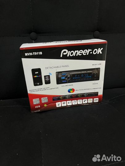 Автомагнитола pioneer mvh-911 (Арт.86316)