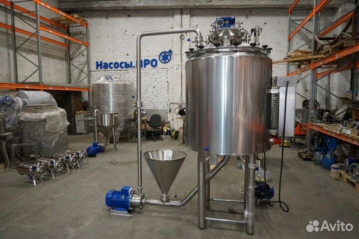 Линия производства майонеза и томатной пасты