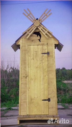 Дачный туалет с установкой Я292