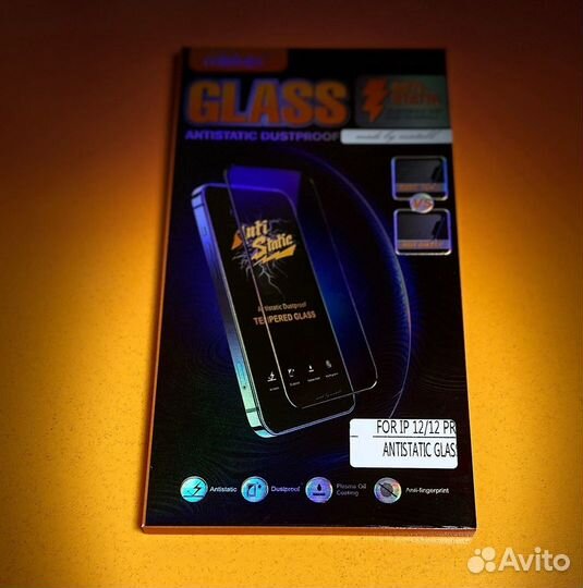 Защитное стекло на iPhone 12/12 pro mietubl