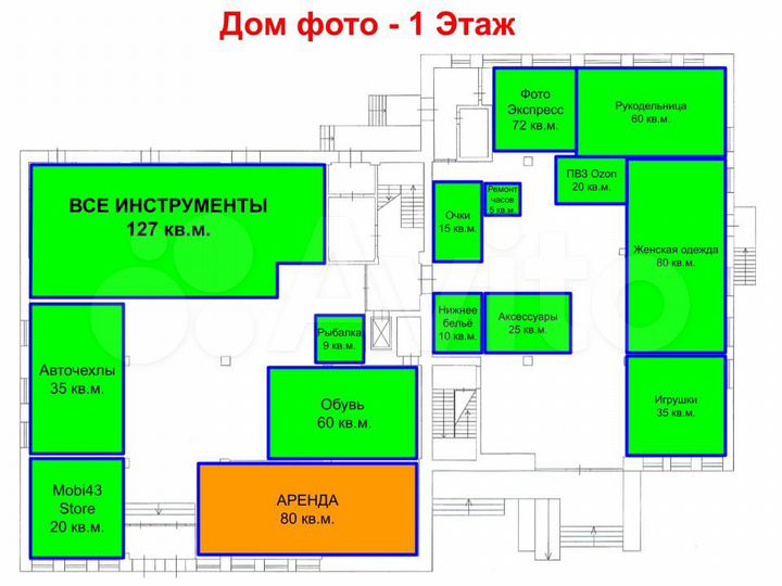 Торговая площадь, 10 м²