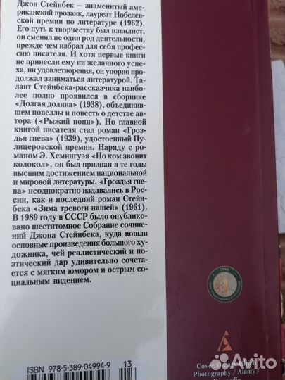 Джон Стейнбек. Гроздья гнева