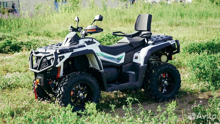 Квадроцикл aodes pathcross MAX 650 PRO LCD (белый)