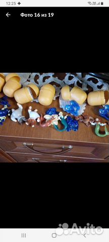 Игрушки из киндера три богатыря И морской царь