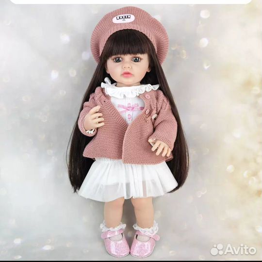 Кукла реборн силиконовая девочка