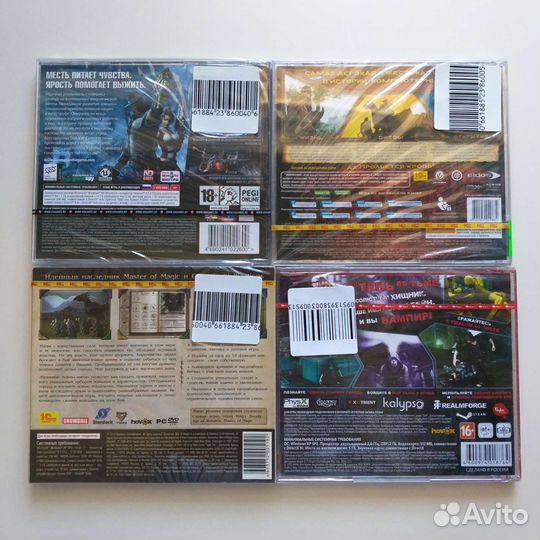 Запечатанные игры на пк (Лицензия)