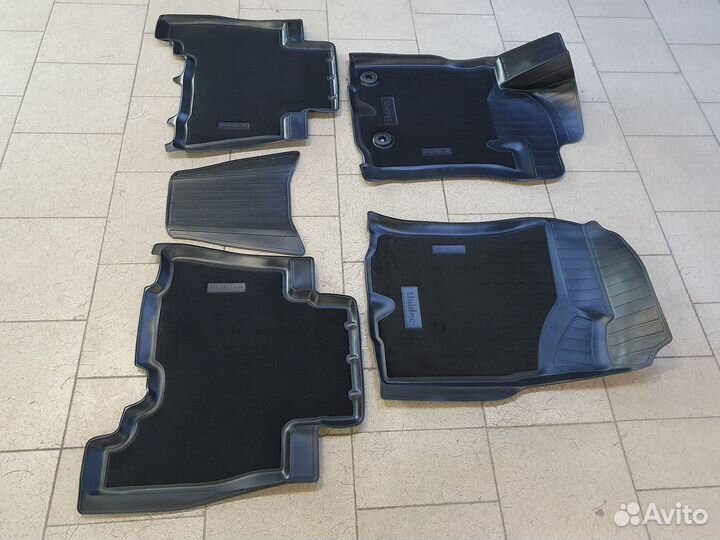 Коврики 3D Lux салон Toyota Land Cruiser Prado 150