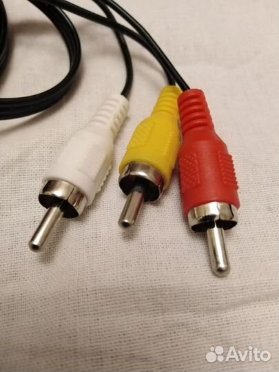 Кабель AUX mini Jack 3.5mm-3RCA