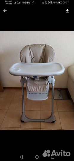 Стулья chicco Polly 2 в 1 без чехла