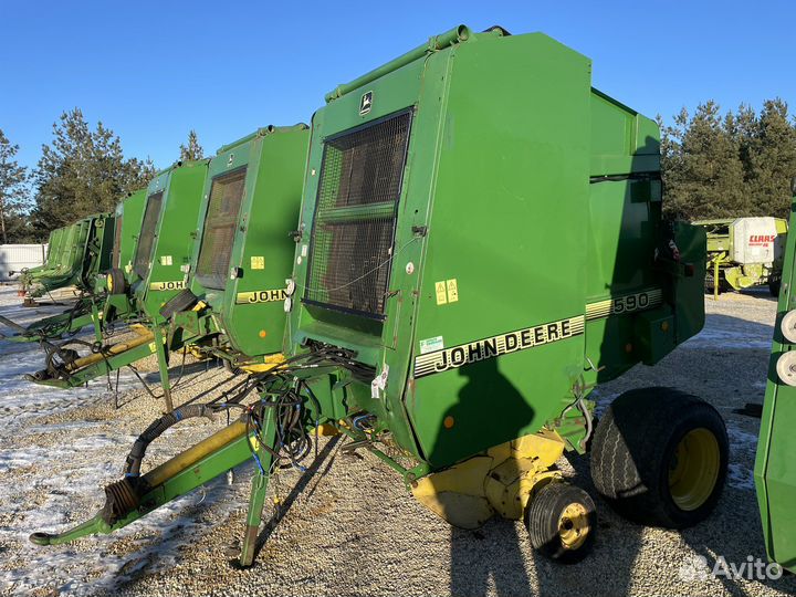 Пресс-подборщик John Deere 590, 2004