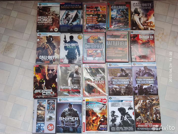 Компьютерные игры - антологии, лицензия