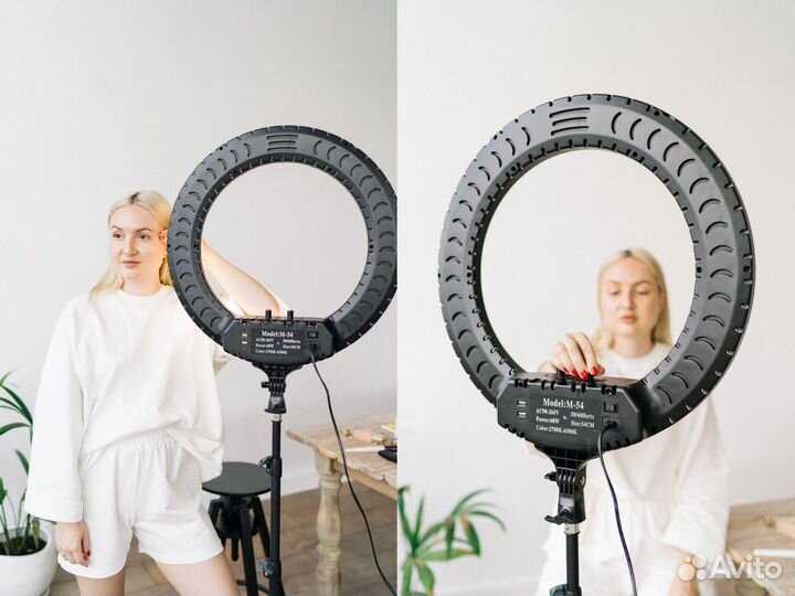 Кольцевая Лампа 45 см + Штатив + Сумка + Пульт