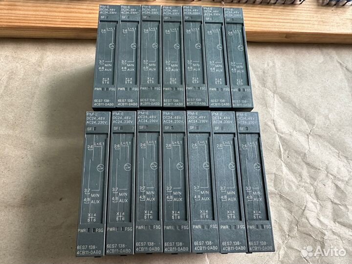Модуль питания Siemens 6ES7138-4CB11-0AB0 оригинал
