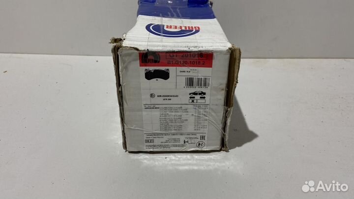 Galfer B1G12010182 - Колодки тормозные