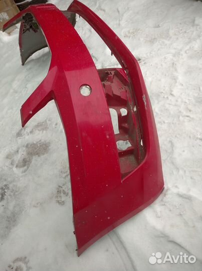 Бампер передний Skoda Octavia A7 2013-2017