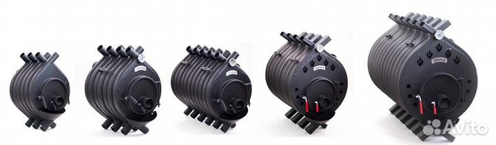 Печь воздухогрейная для гаража от 20 до 170 м²