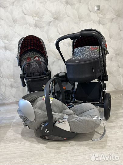 Коляска Cybex Priam III FE Rebellious 3 в 1