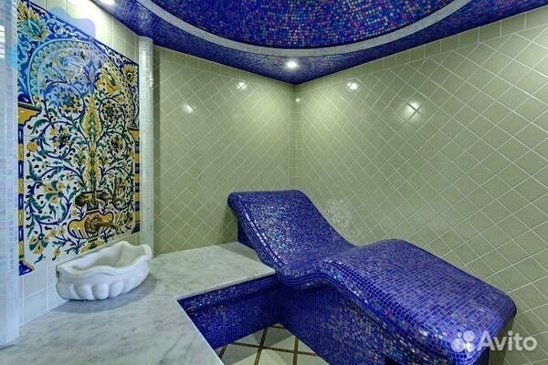 Чертеж лежака для хамама