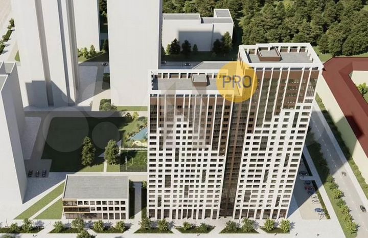 2-к. квартира, 62,2 м², 19/25 эт.